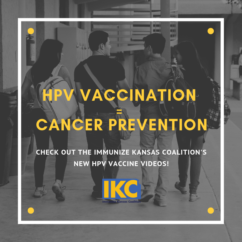 HPV Graphic - HPV Vaccination = Cancer Prevention